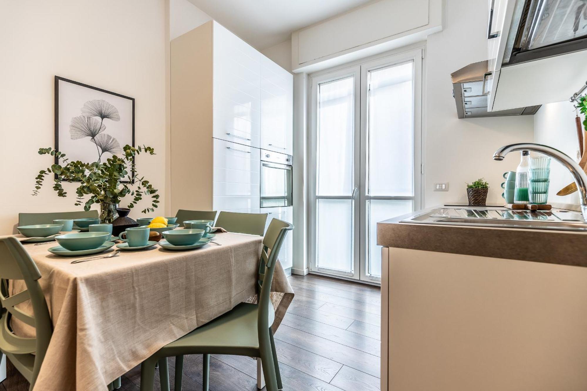 Stayeasy Cavalcanti - 3 Bedrooms, 2 Baths - Station Milán